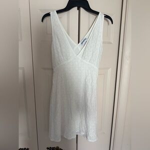 Princess Polly White Mini Dress Size 8